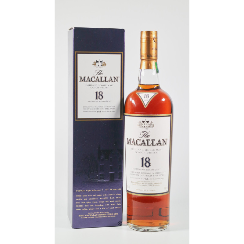 The Macallan 18 Sherry Oak 1996