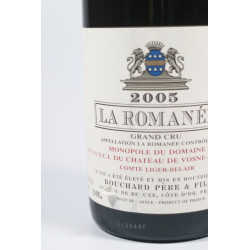 Bouchard Pere & Fils Comte Liger-Belair La Romanee Grand Cru 2005 (Scratched Label)