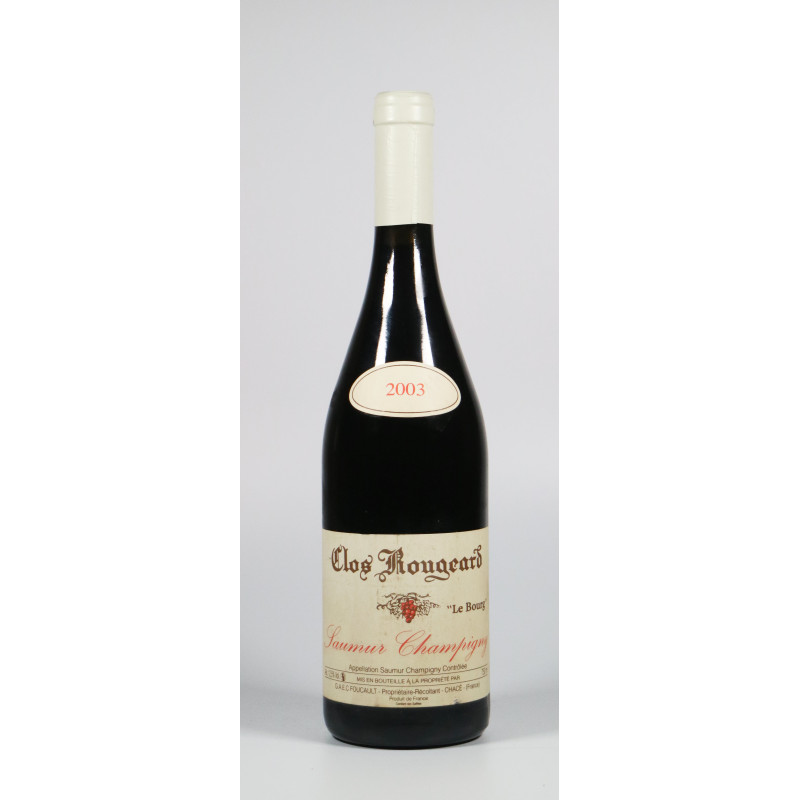 Clos Rougeard Saumur-Champigny Le Bourg Loire 2003
