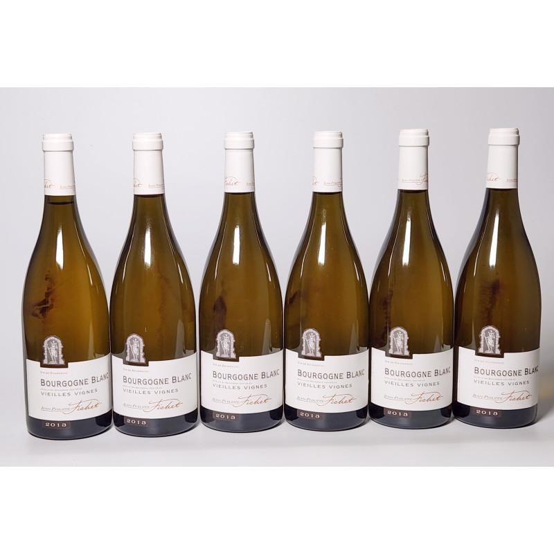Domaine Jean Philippe Fichet Bourgogne blanc VV 2013 (6x75cl, OC)