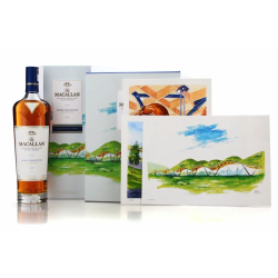 The Macallan Home Collection The Distillery Single Malt Scotch Whisky with Art Print