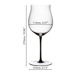 RIEDEL Sommeliers Black Tie Burgundy Red Item no 4100/16R Single Pack