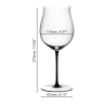 RIEDEL Sommeliers Black Tie Burgundy Red Item no 4100/16R Single Pack